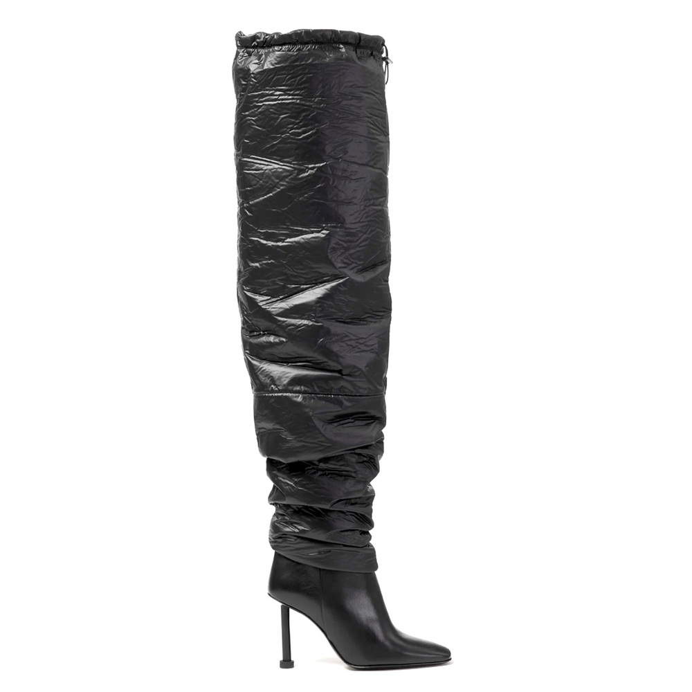 BRANDON BLACKWOOD BLAIR PUFFER THIGH HIGH BOOT